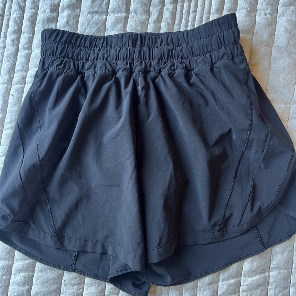 Women's lu lu lemon Black Athletic Shorts